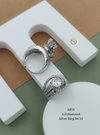 5 AR AD Diamond Silver Ring Wholesale Price In Surat
